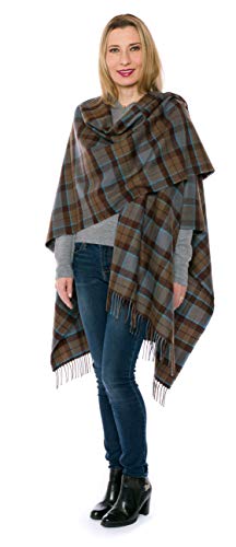 OUTLANDER Wrap Premium Lambswool Tartan (MACKENZIE)
