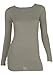 LAmade Women's Long sleeve Crew Neck Tee