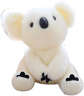 yanbirdfx Cute Simulated Koala Plush Toy Super Soft Stuffed Animal Doll Birthday Gift - White 13cm