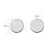 Beadthoven 100pcs 9/16''Inch 304 Stainless Steel Blank Stamping Tag Pendants for Bracelet Earring Pendant Flat Round Charms 15x1mm