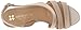 Naturalizer Womens Taimi Strappy Mid Heel Slingback Dress Sandals,Champagne Beige Satin,9 M US