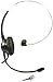 Replacement T100 Headset Headphone Ear+Adjustable Volume+Mute Control Phone for Nortel Networks Nt Nothern Telecom Meridian PBX Norstar Nec Electra Mitel Polycom Toshiba Avaya Lucent Voip IP Telephone