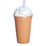 [50 Sets - 20 oz.] Plastic Cups With Dome Lids
