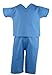 Scoots Infant Scrubs, Blue, 0-6 Months