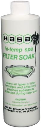 HASA 88121 Hi-Temp Spa Filter Soak, Pint
