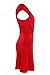 ETCYY Women's Summer Sex V Neck Knee Length Casual Party Dress