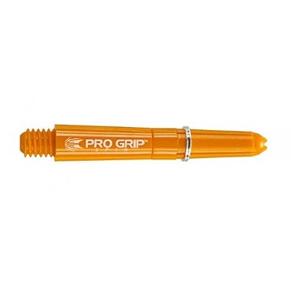 10 x Sets Target Nylon Dart Stiele Pro Grip Spin kurz orange
