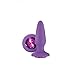 Ns Novelties Glams Anal Plug - Purple Gem