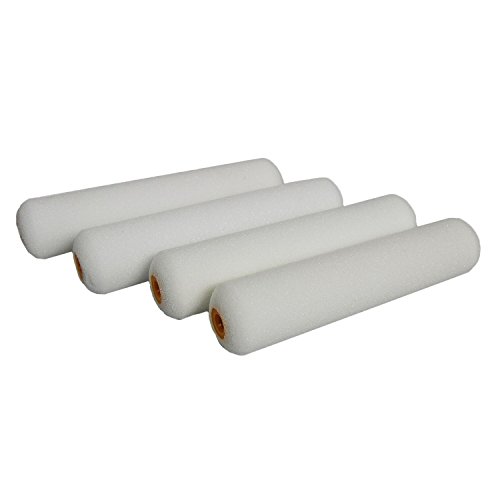 Shur-Line 4980C 6-Inch Foam Mini Roller Refills, Contractor 4-Pack - Thumbnail 3