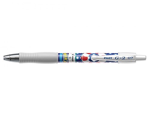 Pilot 4902505547416 Size 12 Mika G2 Retractable Rollerball Pen - Blue (Pack of 12)