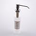 KES PSD1-2 Lotion/Soap Dispenser with 18-8 Stainless Steel Pump and PP Bottle, Brushed