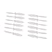 12 pcs Original RC Part JJRC H8 Mini CW/CCW Propellers for RC H8 Mini Quadcopter with RC Battery Bandage