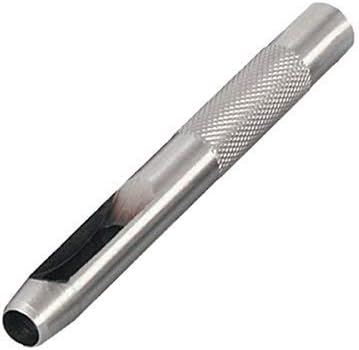 Trimming Shop 12mm Steel Hollow Punch Leather Hole Puncher for Piercing Holes in Leather Paper, Plastic, Rubber, and Vinyl
