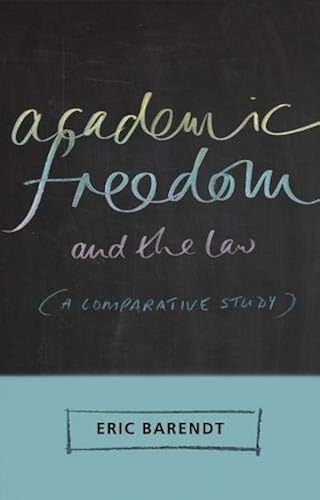 Download Academic Freedom and the Law: A Comparative Study PDF