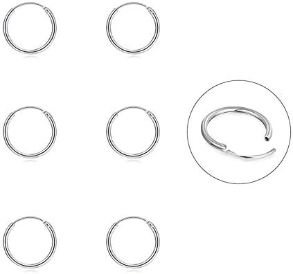 Silver Hoop Earrings