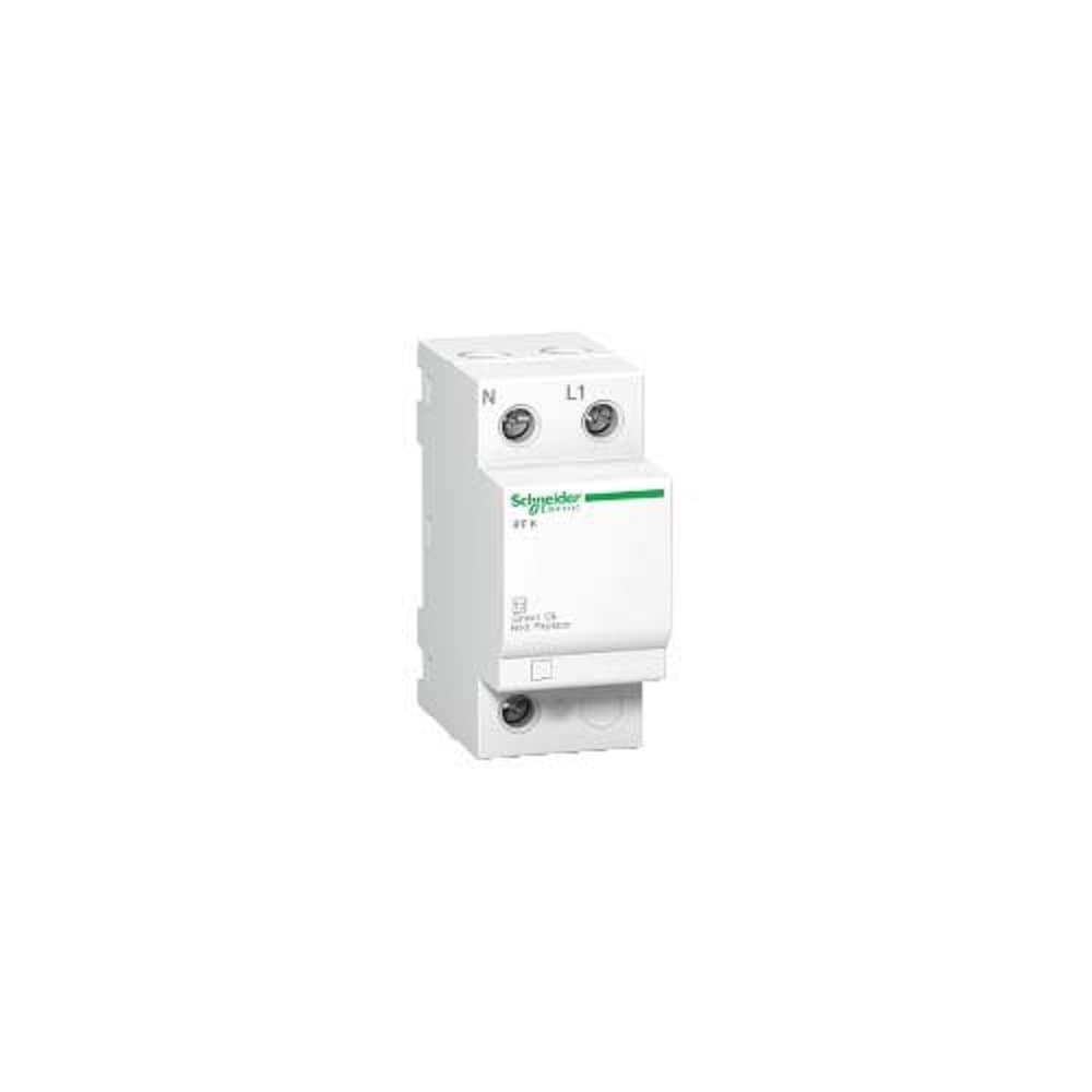 Schneider A9L15692 SPDs IPF 20 20 KA 1P N Surge Arrester, 340 V, White