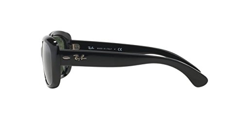 Ray-Ban Sunglasses - RB4101 Jackie Ohh / Frame: Black Lens: Crystal Green
