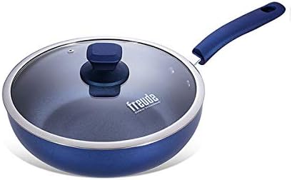 Qiaoxianpo01 フュームなし 焦げ付き防止鍋 安心の定価販売 中華鍋 ガス 調理鍋 電磁調理器 家庭用鍋 30cm 11インチユニバーサル 高品質 Size 最高の贈り物