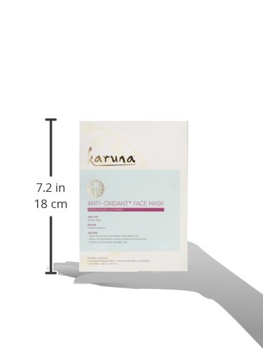 Karuna Anti-Oxidant + Face Mask, Pack of 4, 3.80 fl. oz.