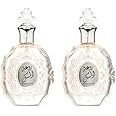 Lattafa Perfumes Rouat Al Musk for Unisex Eau de Parfum Spray, 3.40 Ounces / 100 ml (Pack of 2)