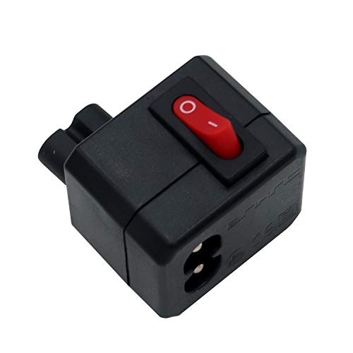 Mcbazel On Off Power Switch Button Adapter for PlayStation 3 PS3 Slim Color Black