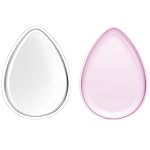 amoore 2-pack Makeup Sponge Silicone Makeup Blender Foundation Sponge Concealer Sponge Applicator Sponges for BB Cream and Liquid Foundation (Pack of 2)
