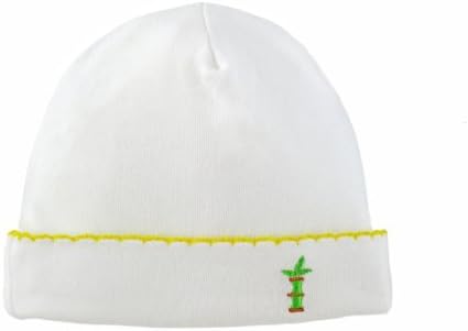 Bambuzik Organic Bamboo Super Soft Newborn Baby Beanie Hat with No seams inside