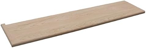 Left Return 1" X 10 1/2" X 60" Tread Hard Maple