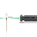 Jemine Tactical Green Hunting Rifle Scope Sight Laser Pen Demo Remote Pen Pointer Projector Travel Outdoor Flashlight LED Interactive Baton Funny Laser toy
