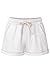 LOV ANNY Women's High Waist Drawstring Casual Comfy Cotton Linen Shorts