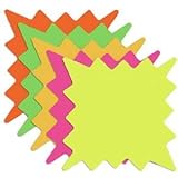 Bright Fluorescent Mini Starburst Signs