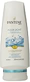 Pantene Aqua Light Weightless Nourishment Conditioner 12.6 Fl Oz (Pack of 2) (packaging may vary)