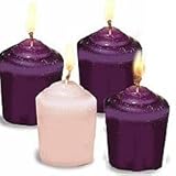 Abbey Press Replacement Votive Candles -- Set of Four - Christmas Advent 70560-ABBEY