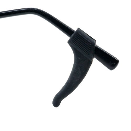 GMS Optical Premium Grade Comfortable Silicone Anti-Slip Holder for Glasses, Ear Hook, Eyeglass Temple Tip