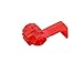 Red Solderless Wire Quick Splice Connector - 18-22 Gauge - 25 Pack