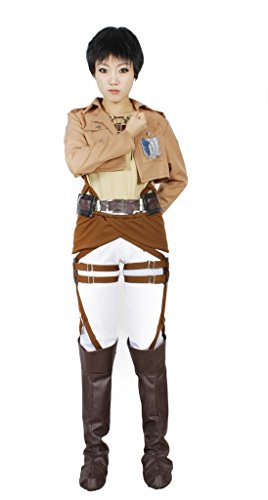 MILICA BOOKS Attack on Titan Survey Corps Eren Yeager Cosplay Costume-Size XXL