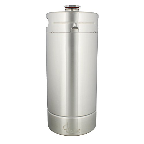 128 Ounce Stainless Steel Mini Keg Growler Wine Keg Draft Beer
