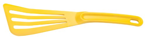 Mercer Culinary Hell's Tools Hi-Heat Slotted Spatula, 12 Inch x 3.5 Inch, Yellow