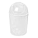Umbra Mini Waste Can, White/Onyx