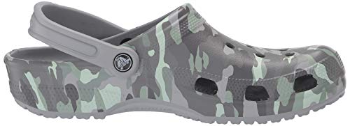 light grey neo mint crocs