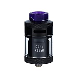 Dead Rabbit RTA Verdampfer Set 2ml oder 4,5 ml – von HellVape – Farbe: komplett schwarz
