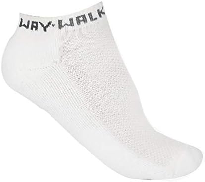 WayWalk Men's Cotton Solid Ankle Socks, Pack of 3