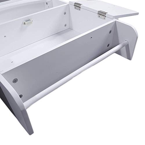 SHUTAO Bathroom Wall Cabinet White