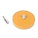 Sumex Rubber Eraser Wheel 4in Pad & Adapter 1-Pack - Pinstripe, Adhesive Remover, Vinyl Decal, Graphics Removal Tool