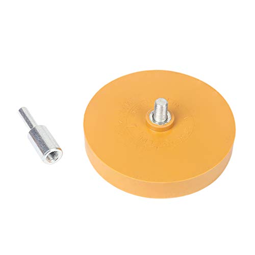 Sumex 4" Decal Remover wheel, rubber eraser, Adhesive Remover, Vinyl Decal, Graphics Removal Tool