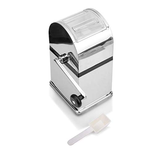 Eiscrusher Edelstahl-Eiscrusher Mini-Eisrasierer Chopper Manuelle Schneekegel-Smoothie-Maschine Ice Block Breaking…