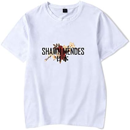 Ricxiaoh Singer Shawn Mendes Graphic Print Unisex Commemorative Top Fan Support T-Shirt Musice Tee