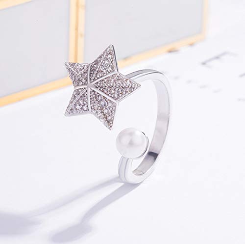 image for Chirpa Rings Engagement Wedding Zirconia Ring for Women Surprise Gifts