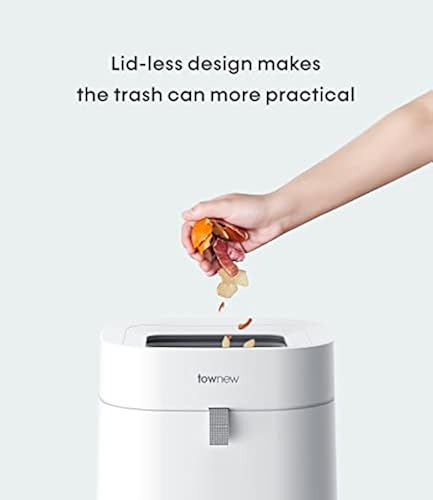 TOWNEW T Air Lite(T02B) Self-Sealing Gallon Waste Bin No Lid