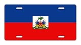 Haiti Flag License Plate